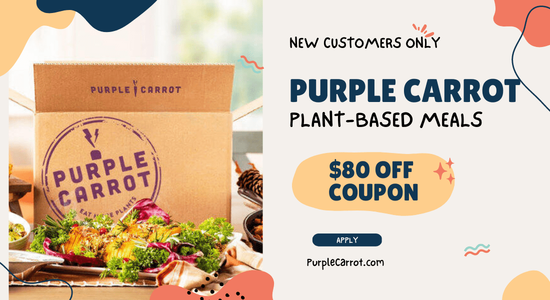 $80 Purple Carrot Coupon